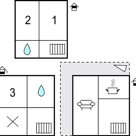 Дом отдыха In With Kitchen Бад-Эмс